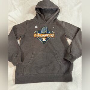 Astros Champions 2022 Grey Kids Hoodie